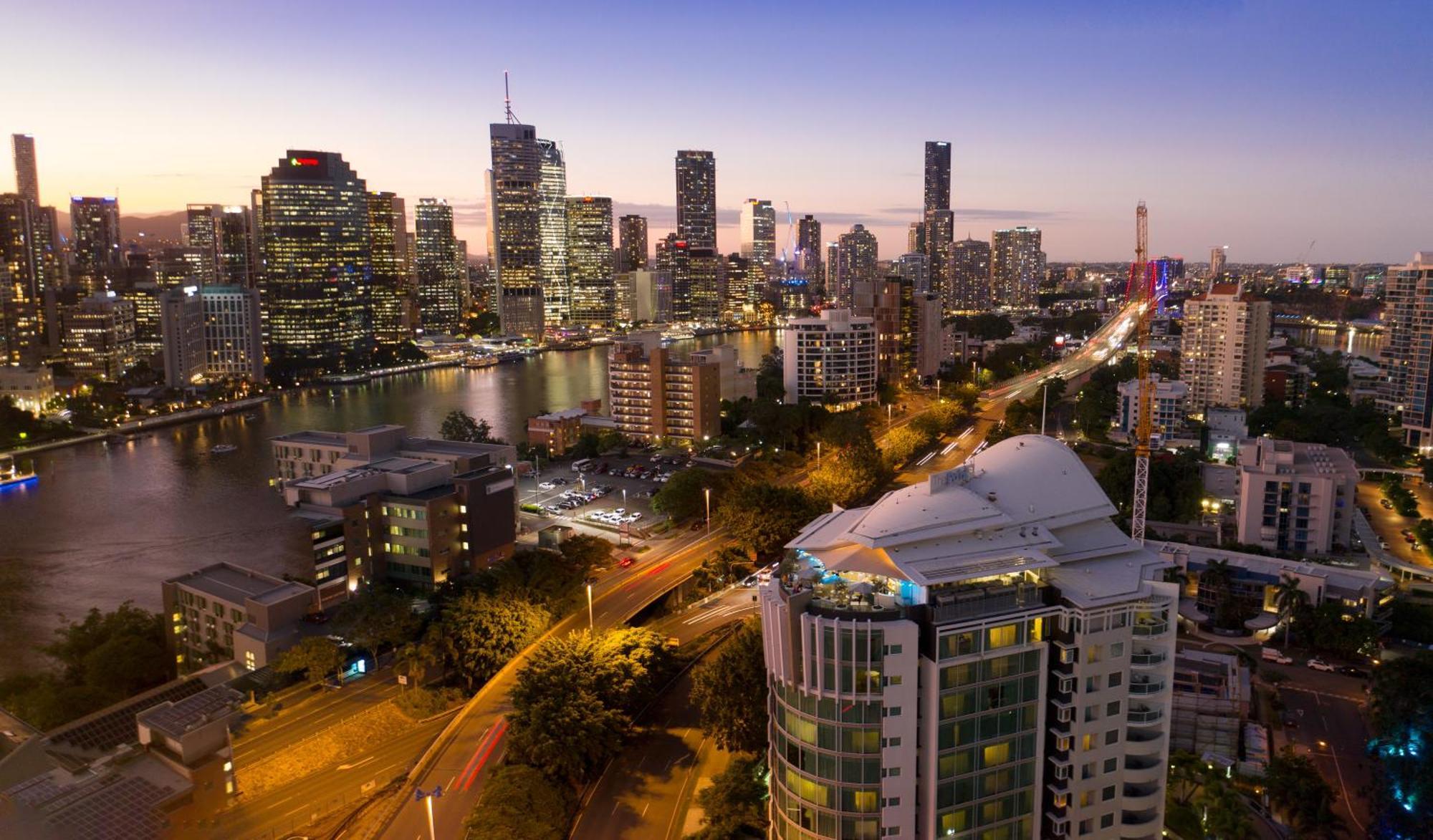 The Point Brisbane Hotel מראה חיצוני תמונה Brisbane CBD